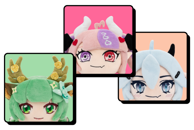 Vshojo plushies